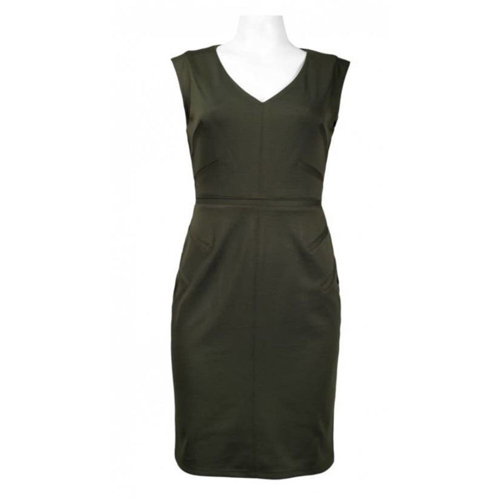Vince camuto 2 black dress LBD ponte